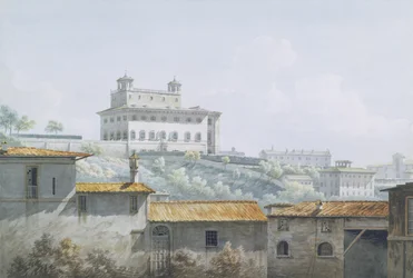 Die Villa Medici, Rom, 1784